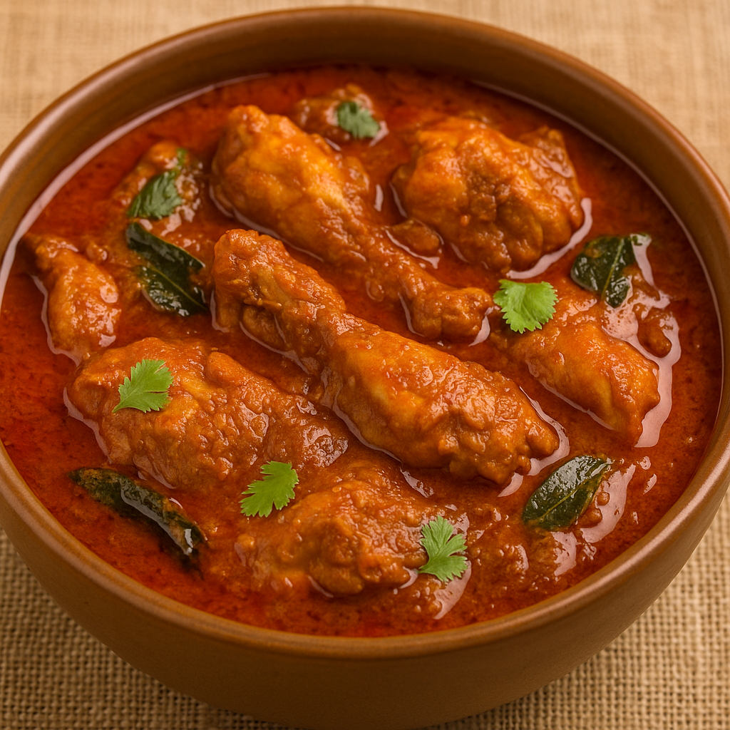 Authentic Andhra Chicken Curry Recipe