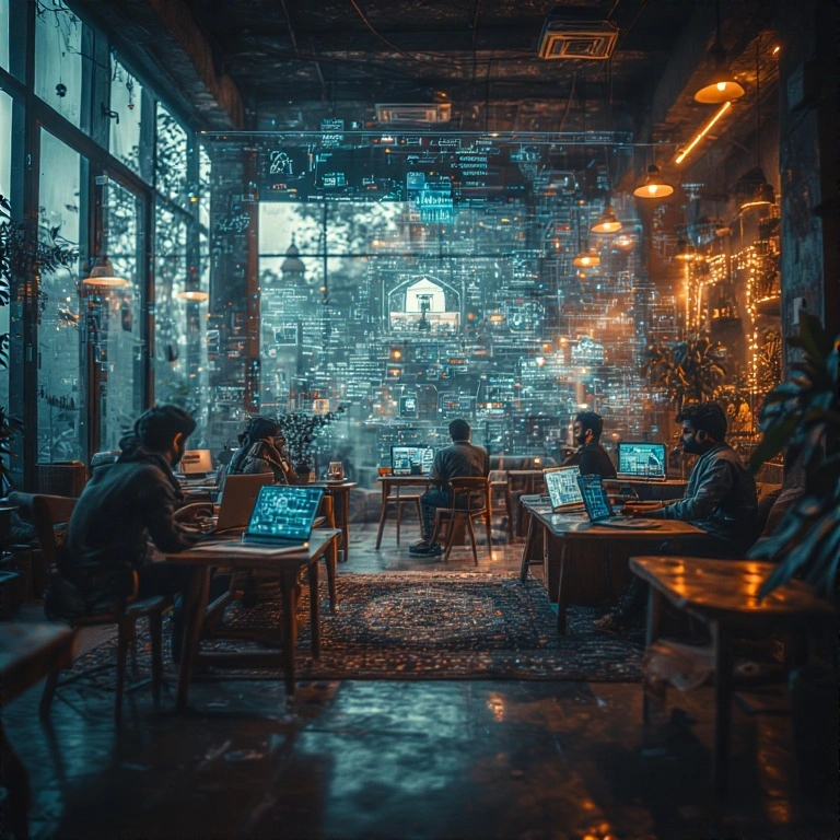 Local AI startups in Jaipur working in co-working space